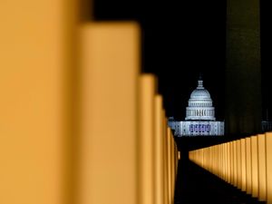 Supporting image for story: Joe Biden remembers victims of coronavirus on eve of inauguration