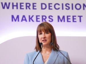 Chancellor Rachel Reeves delivers a speech at the Innovate Finance Global Summit at the Guildhall, central London