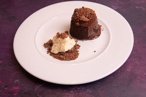 Dark chocolate fondant