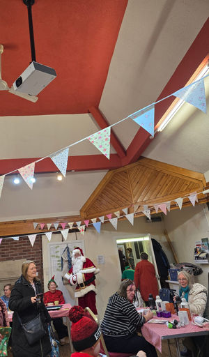 Santa at Holy Trinity, Hadley