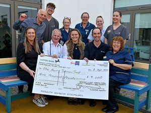 Supporting image for story: Children's cancer services at Telford boosted by £9,000 donation from Newport Show organisers