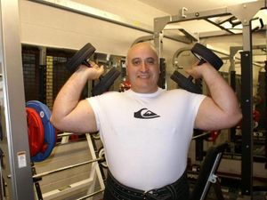 Supporting image for story: Shropshire maths teacher John is world champion power lifter