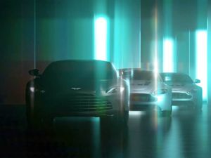 Supporting image for story: Aston Martin gives glimpse of upcoming V12 Vantage