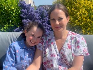 Supporting image for story: Eva, eight, delights neighbours in Bridgnorth with 'happy newsletter'