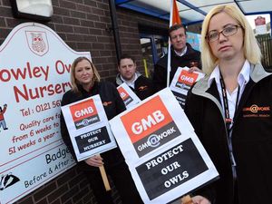 Supporting image for story: Dozens protest over 'devastating' cuts at Black Country nursery