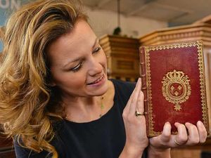 Supporting image for story: Historic books go under the hammer in library sale