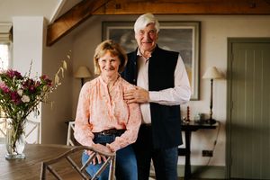 Jane with her husband Stephen