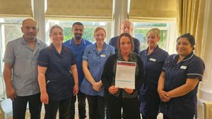Celebrating high praise to the amazing team who make Prospect House Care Home a warm, welcoming home for residents every day.