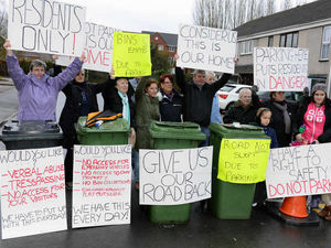 Supporting image for story: Wolverhampton residents protest over hospital parking in their street