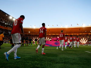Supporting image for story: Man United supporter fined after throwing beer bottle at Wolves fans