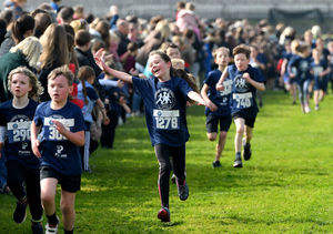 More than 1,300 children took part in the Shropshire Primary Schools Half Marathon.
