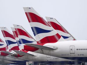 British Airways planes at Heathrow Airport