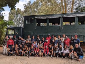 Supporting image for story: Fundraising students take 'life-changing" Kenya expedition