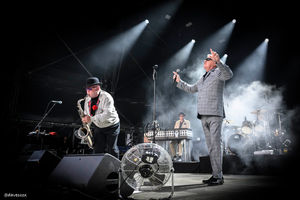 Madness played the hits, as well as two of their newer numbers. Photo: Dave Cox
