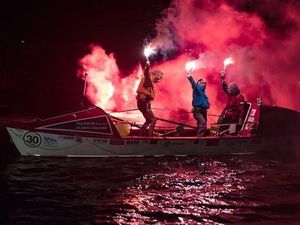 Supporting image for story: Atlantic Ladies triumph: Women conquer mighty ocean - with video and pictures
