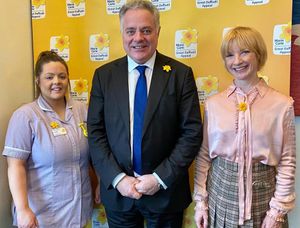 Supporting image for story: Absolutely Fabulous! MP teams up with sitcom star to launch charity's appeal