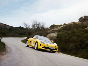 Supporting image for story: Alpine’s A110 Tour de Corse 75 celebrates Corsican rally