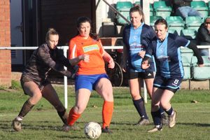 Goalmouth action at the Kensal Ground