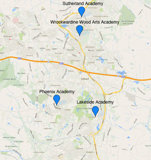 Where the tcmat academies are