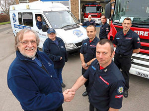 Supporting image for story: Telford Street Pastors praise quick action as firefighters save 'priceless van'
