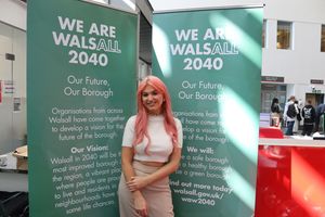 Sacha Jones is a Walsall 2040 ambassador and said she was proud to be part of something that brings Walsall’s communities together