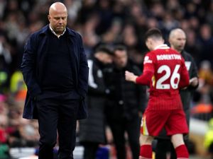 Supporting image for story: Arne Slot praises Andy Robertson despite red card as Liverpool held by Fulham