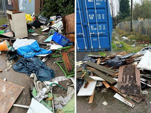 Supporting image for story: Fly-tippers have made the site of the Crooked House an 'environmental disaster' - campaigners