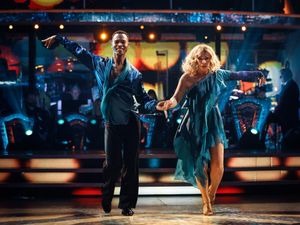 Supporting image for story: Alex Kingston tops Strictly leaderboard with a 10 and a kiss from Shirley Ballas