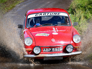 Supporting image for story: Stage is set as historic rally cars return to Weston Park
