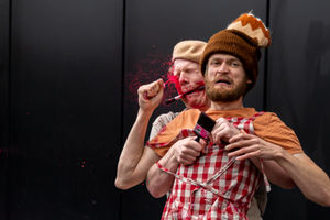 SPLAT! The high-energy physical comedy about art, creativity and collaboration is heading to Birmingham, Lichfield and Stourport