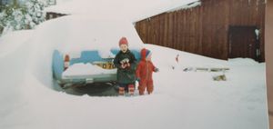 Tim and Edward Knox at their home in Nesscliffe