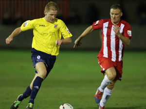 Supporting image for story: Andy Owens' early goal fires-up AFC Telford - match analysis and pictures