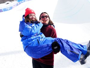Supporting image for story: Zoe Atkin matches sister’s achievement with Winter Olympic bronze