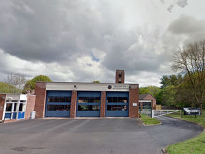 Supporting image for story: Concern over debris falling from Telford fire station tower