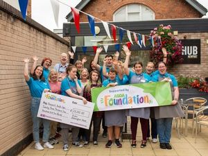 Supporting image for story: Tears of joy as Newport charity café receives cheque for over £20,000 to help fund vital repairs