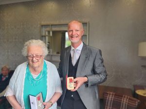 Supporting image for story: Much Wenlock care home celebrates as resident's son is awarded MBE