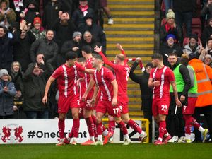 Jamie Donley celebrates