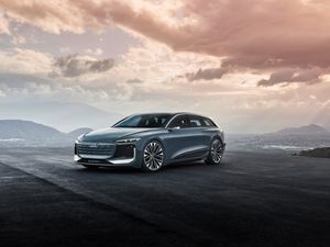 Supporting image for story: Audi’s A6 Avant e-tron concept previews future electric estate car