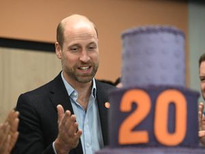 Supporting image for story: William celebrates 20 years as Centrepoint’s ‘proud’ patron with cake