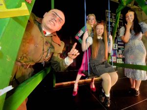 Supporting image for story: College students going back to school as they star in musical Matilda