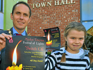 Supporting image for story: Brave op girl Evie to turn on festive lights