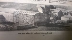 Bryn Farm, near Oswestry, where the first outbreak was confirmed