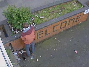 Supporting image for story: 'When you gotta go, you gotta go': Your reactions to the CCTV pictures shaming yobs urinating in public