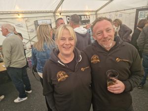 Andy and his wife Kelly who plan and organise the event