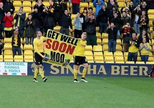 Players show their support for Nick Cruwys