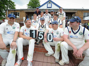 Supporting image for story: It's coming up to 150 not out at Brewood