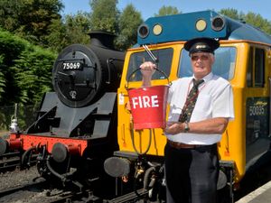 Supporting image for story: Severn Valley Railway returns to diesel-hauled services again after more lineside fires