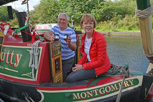 Andy Tidy, from Aldridge, with Aldridge-Brownhills MP Wendy Morton