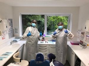 Supporting image for story: Dental surgery 'proud' to help those in need after reopening