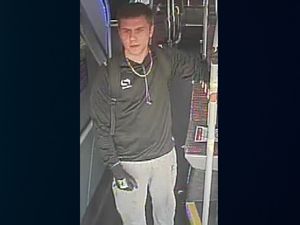 Supporting image for story: Appeal to find man who spat at bus driver